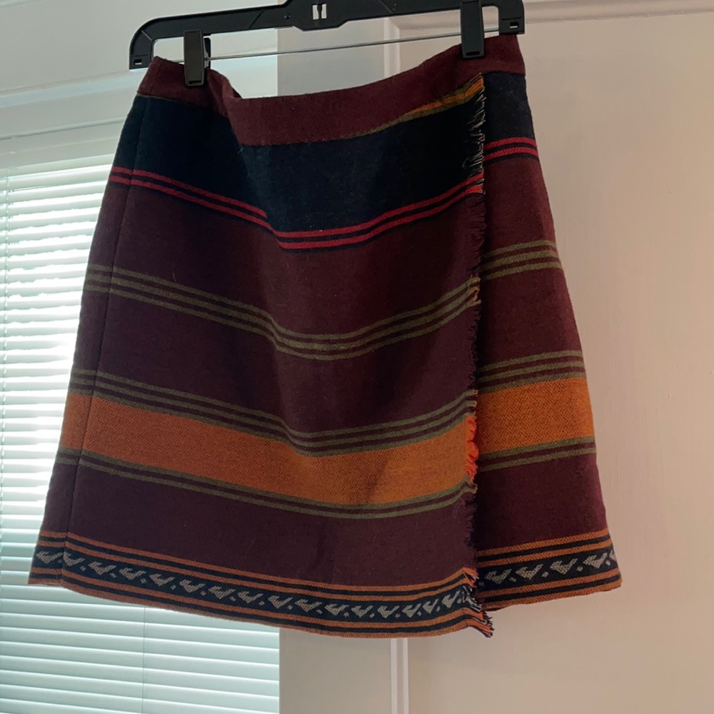 LOFT wool skirt